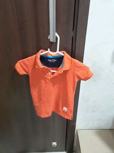 Orange Tshirt For Kids