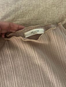 Semi Turtle Neck beige  top