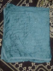 Teal Embellished pant Suit set