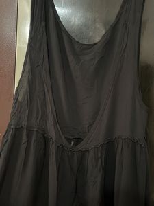 Cute Deep Neck Beach Dress