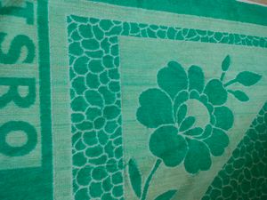 ISRO Inspired bluish green Bedsheet