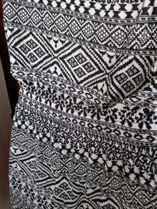Patterned Mini Dress