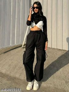 Black Cargo Pants