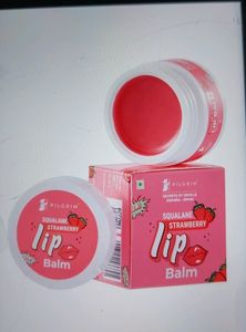 Squalane Strawberry Lip Balm