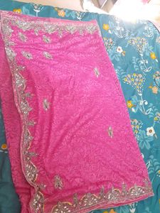 Fancy Saree With Stitched Blouse