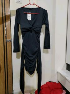 Elegant Black Bodycon Dress