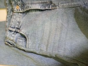 Wide Leg Jeans - Classic Denim