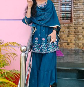 Elegant Plazo Kurta Set