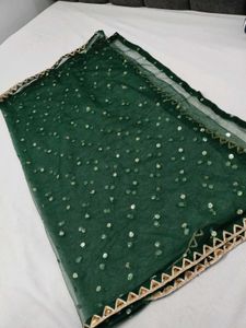Dark Green Anarkali Gown
