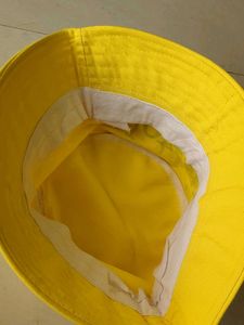 A Yellow Bucket Hat