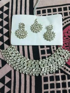 Sparkling Silver Jewelry Set