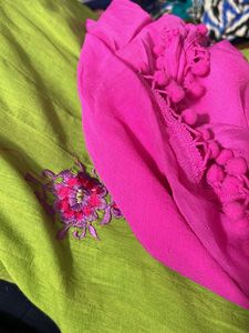 Embroidered Anarkali Suit