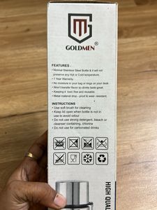 GOLDMEN Stainless Steel Bottle 1000 ml