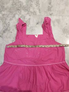 Bust 38 Peplum Cotton Top