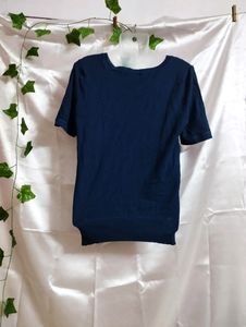 Peacock Colour Woolen Top