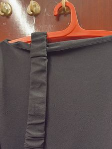 Elegant Black Midi Dress