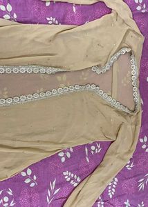 Gorgeous Golden Ethnic Outer Shrug