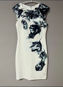Floral Print Bodycon Dress