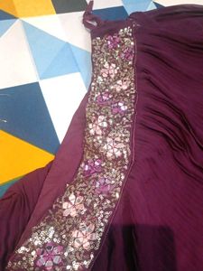 Purple Lehenga Choli Set