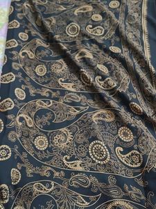 Beautiful Black Georgette Saree