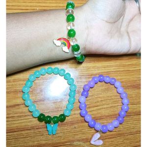 Combo Of Five Beads Bracelets