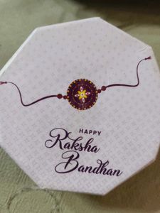 Silver Coin With Raksha Bandhan Gift Box