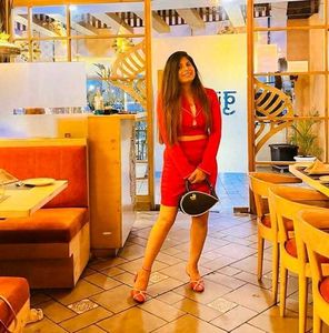 Vesy Stuning Short Blazer With Skirt