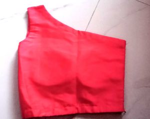 Pink One-Shoulder Top