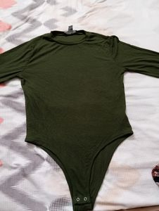 OLIVE GREEN BODYSUIT