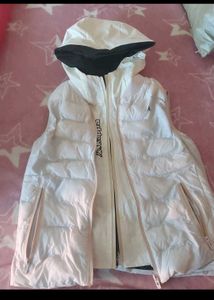 Kappa Puffer Jacket For Women,white