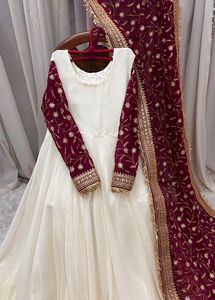 Georgette Anarkali Set