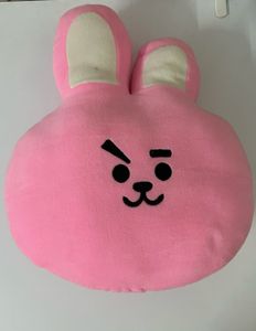 BTS BT21 Cooky Pink Plush Cushion Pillow