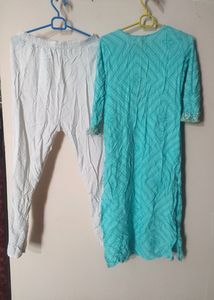 Cotton Kurti With Cotto