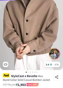 KOREAN style StyleCast x Revolte Bomber Jacket