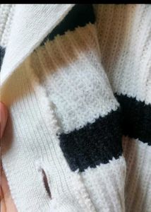 Striped Knit Cardigan