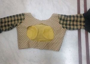 Padded Blouse with Bell Sleeves XL to XXL