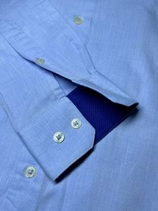 Zara Man Blue Shirt Slim fit