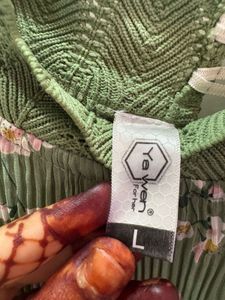 Floral Green Top
