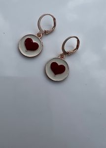 Heart Drop Earrings