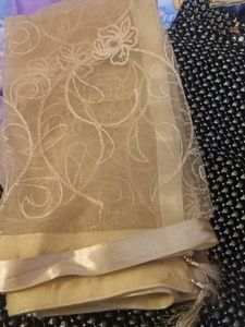 Golden And Black Lehenga Choli With Dupatta