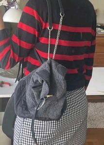Zara terrycloth backpack