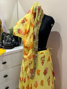 Floral Lehenga Choli Set