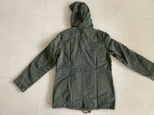 H&amp;M Olive Green Hooded Jacket