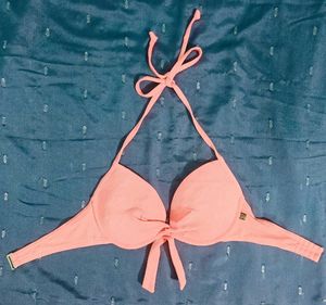 Orange Bikini Top