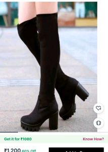 Black Over-the-Knee Boots