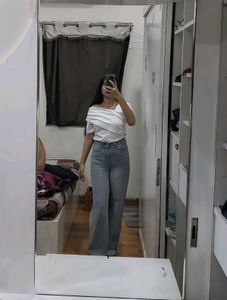 Wide Leg Baggy Jeans From Savana