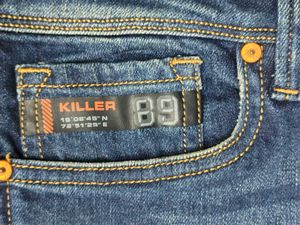 Killer Distressed Jeans Ankle Lag Slim Fit Size 30