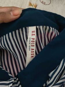 Striped Sleeveless Shirt