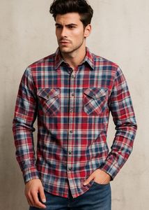 Plaid Flannel Shirt