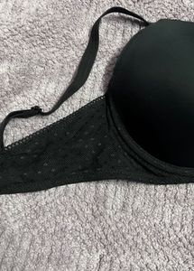 Black Padded Bra
